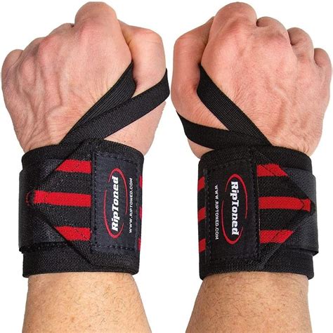 Super Par De Munhequeira Faixa De Pulso Treino Straps Powerlifting