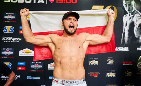 Ksw Tomasz Narkun Udanie Broni Pasa Mysiala Poddany W Pierwszej