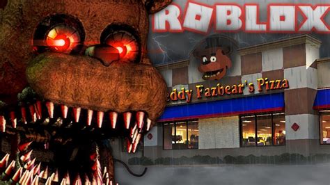 Fnaf Nightmare Roblox Animatronic World Youtube