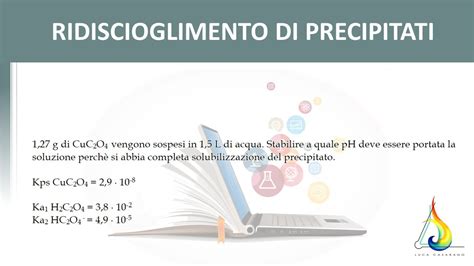 Equilibri Eterogenei Ridiscioglimento Di Sali Poco Solubili 2