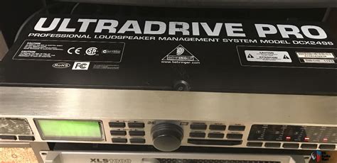 Behringer Ultradrive Dcx Active Crossover Speaker Management Photo