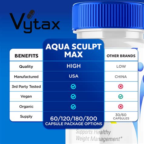 Aqua Sculpt Max Weight Loss Support Aqua Sculpt Max Maximum Strength