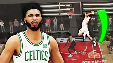 Jayson Tatum Build Gameplay In The Rec On Nba K Youtube