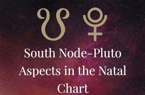 South Node Pluto Aspects In The Natal Chart