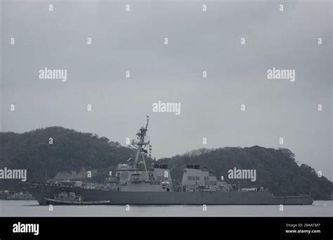 Us Navy The Arleigh Burke Class Guided Missile Destroyer Uss John S