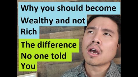 Rich Vs Wealthy Difference Explained Wealthy Mindset And Rich