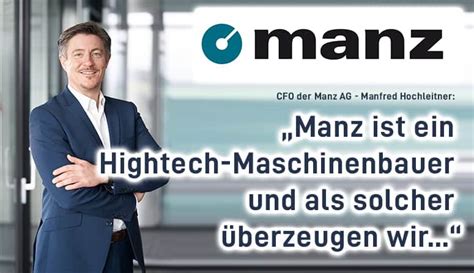 Manz Ag Cfo M Hochleitner Spricht Klartext