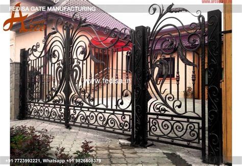 Main Gate Design Main Gate Design 3047 Steel Iron Mix Gate Design ...