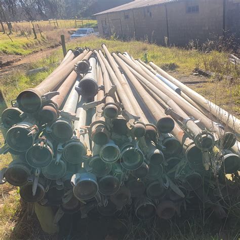 100mm Galvanized Irrigation Pipes Butch Pike Sales