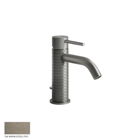 Gessi 316 Basin Mixer Meccanica With Pop Up Waste 726 Warm Bronze