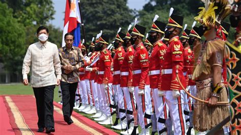 Momen Kebersamaan Jokowi Dan Presiden Filipina Ferdinand Marcos Di