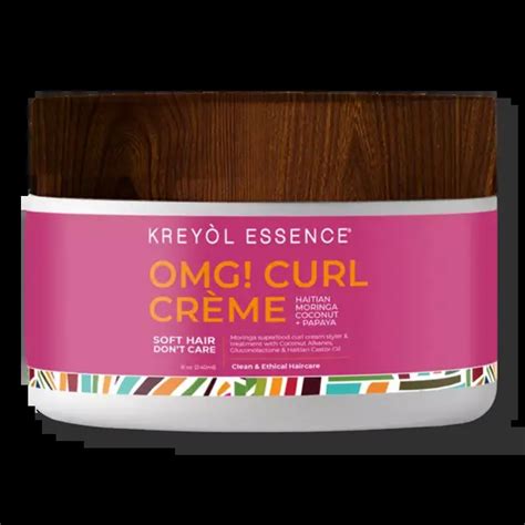 Kreyol Essence Soft Hair Dont Care Haitian Moringa Oil Omg Curl Creme