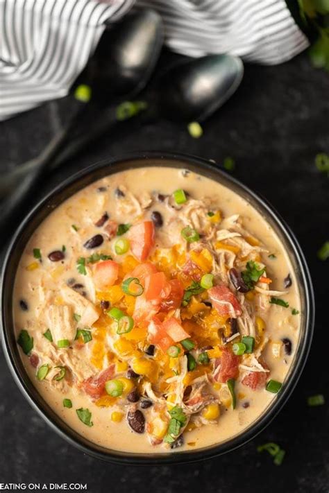 Instant Pot Creamy Chicken Taco Soup Recipe Delicious Taco Soup