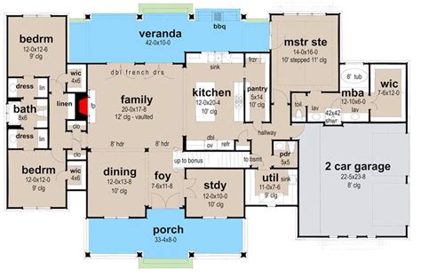 Plan 16925WG One Story Country Craftsman Home Plan With Loft And