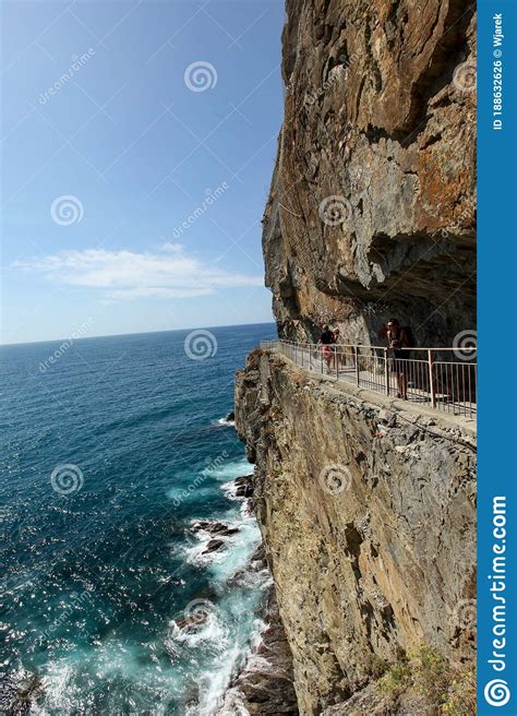 Cinque Terre Road Of Love Liguria Italy Editorial Photo Image Of