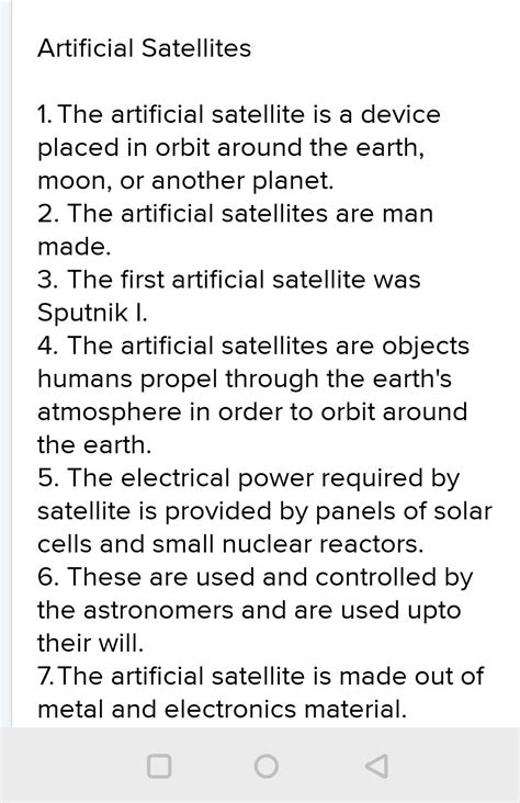 What Is The Difference Between Natural And Artificial Satellite