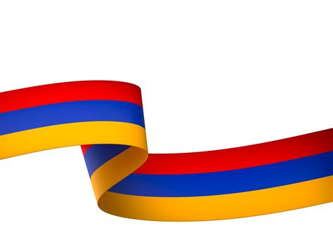 Armenia Bandera Elemento Diseño Nacional Independencia Día Bandera