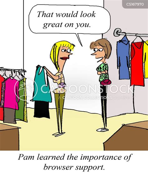 Clothes Stores Cartoons And Comics Funny Pictures From Cartoonstock