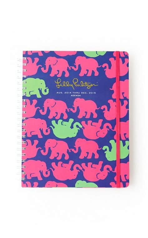 Jumbo Agenda Tusk In Sun Lilly Pulitzer Agenda Stickers Agenda