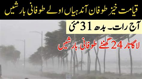 Pakistan Weather Report More Rains Hailstorm And Gust Winds Expected