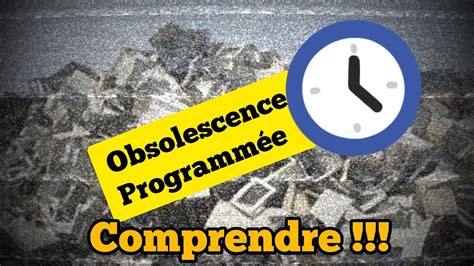 Obsolescence programmée de produits électroniques essayons de