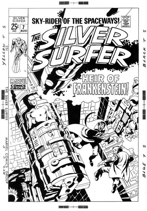 Silver Surfer 7 Alternate Cover Recreation Buscema McCorkindale