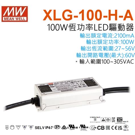 Xlg H A Mw Meanwell Led