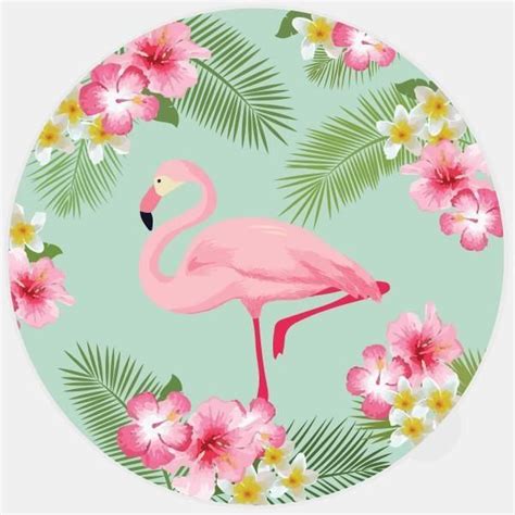 Pin Oleh Ruab Di Ruba Lukisan Flamingo Poster Bunga Seni