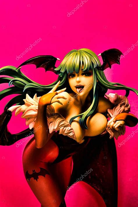 Osaka Japan Apr 13 2023 The Vampire Savior Morrigan Aensland