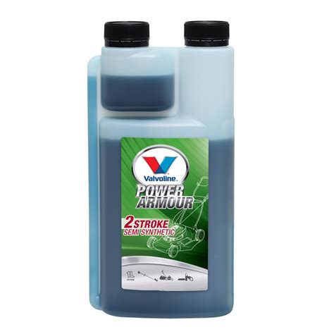 Valvoline Power Armour 1L Oil 2 Stroke Semi Synthetic Chamber