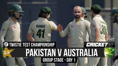 Test Championship Pakistan V Australia Day 1 Highlights Cricket