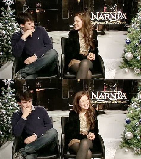 Skandar Keynes and Georgie Henley - Skandar Keynes and Georgie Henley Photo (32107112) - Fanpop