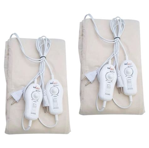 Lençol Térmico Casal 110v - Kit 2 Lençol Térmico Casal Queen 158X198Cm 10 Temp - 110V | MadeiraMadeira