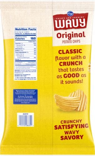 Kroger Wavy Potato Chips 8 Oz King Soopers