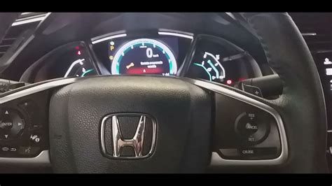 Honda Civic G Touring Como Apagar Aviso De Manuten O Youtube