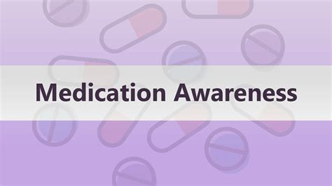 Medication Awareness Course Virtual College