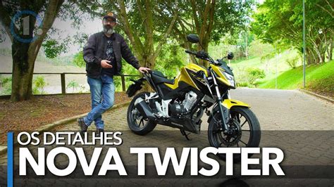 V Deo Nova Honda Cb F Twister Pre O Detalhes E Como Anda