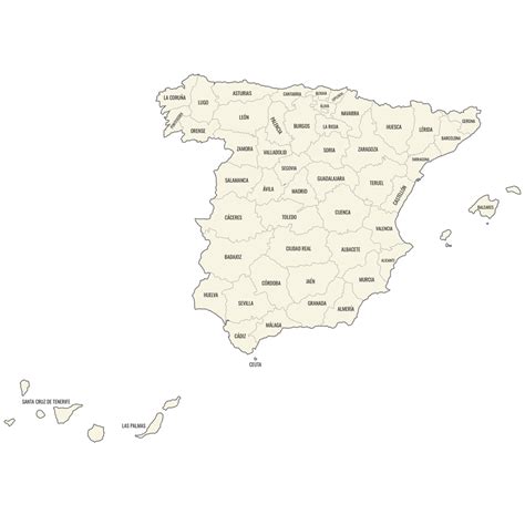 Map Of Spain Provinces Ultimaps