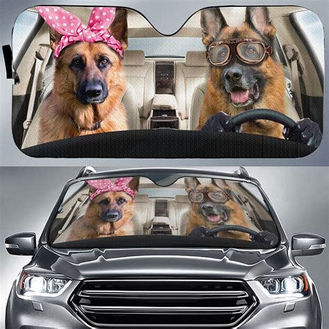 German Shepherd Auto Sun Shade T Ideas 2022 99shirt