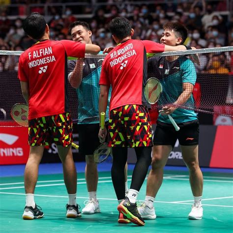 Babak Emas Ganda Putra Indonesia Di Singapore Open