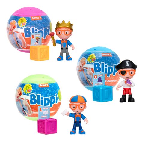 Buy Blippi Ball Pit Surprise Surprise Balls Featuring A Letter And