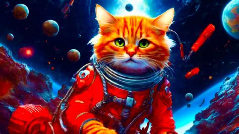 The Brave Kitten Astronaut Cat Funnycat 🥺🐱 Catmemes Youtube