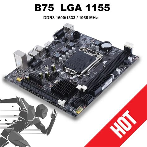 B Lga Desktop Computer Mainboard With Sata Usb Ddr