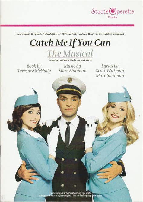 Programmheft Catch Me If You Can The Musical Spielzeit 2014 15 Heft