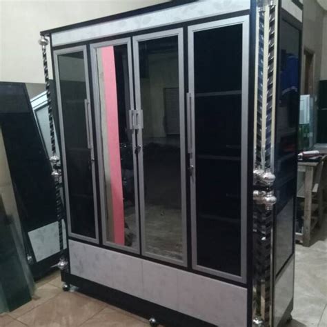 Lemari Baju Aluminium Pintu Pintu Aluminium