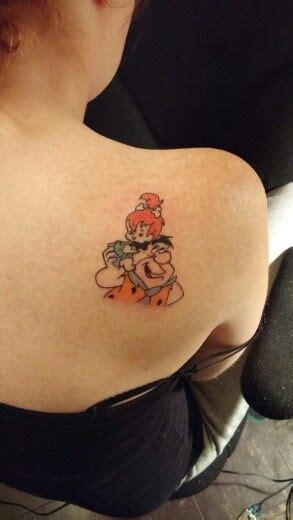 Fred And Pebbles Flintstones Disney Tattoos Tattoos Tattoo Designs