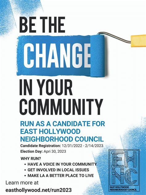 Elections 2023 | East Hollywood Neighborhood Council