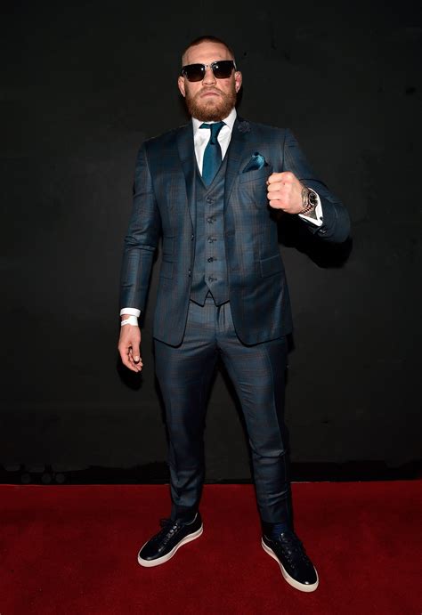 Conor McGregor’s Post-Fight Suit Was A One-Two Style Punch | GQ