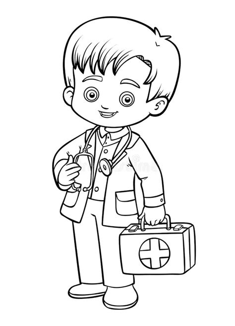 Fun Kid Pediatrician Coloring Page Download Print Or Color Online