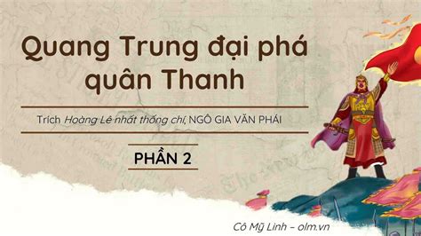 Quang Trung I Ph Qu N Thanh Ph N Ng V N Olm Vn Youtube